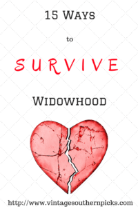 15 ways to survive widowhood