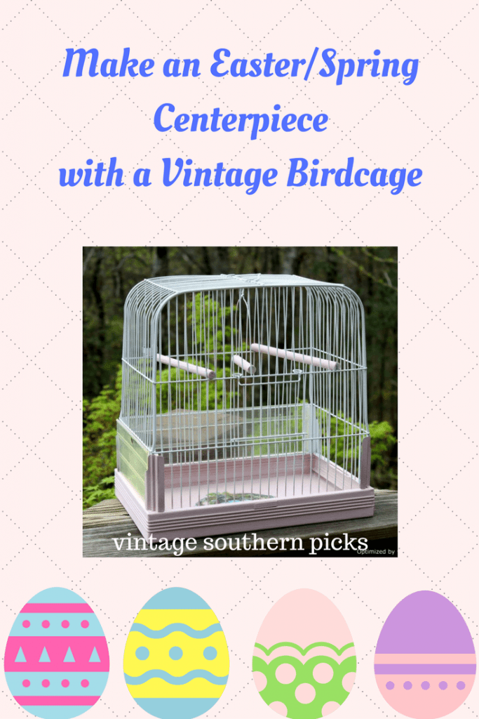 Easter Vintage Birdcage Masterpiece