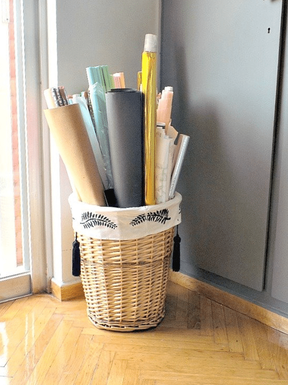 a-laundry-basket-turns-to-a-wrapping-paper-storage-basket