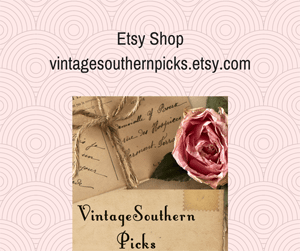 Vintage Southern Picks on Etsy