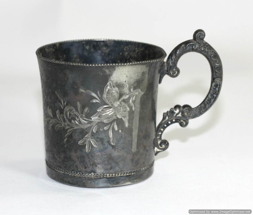 silverplate-cup