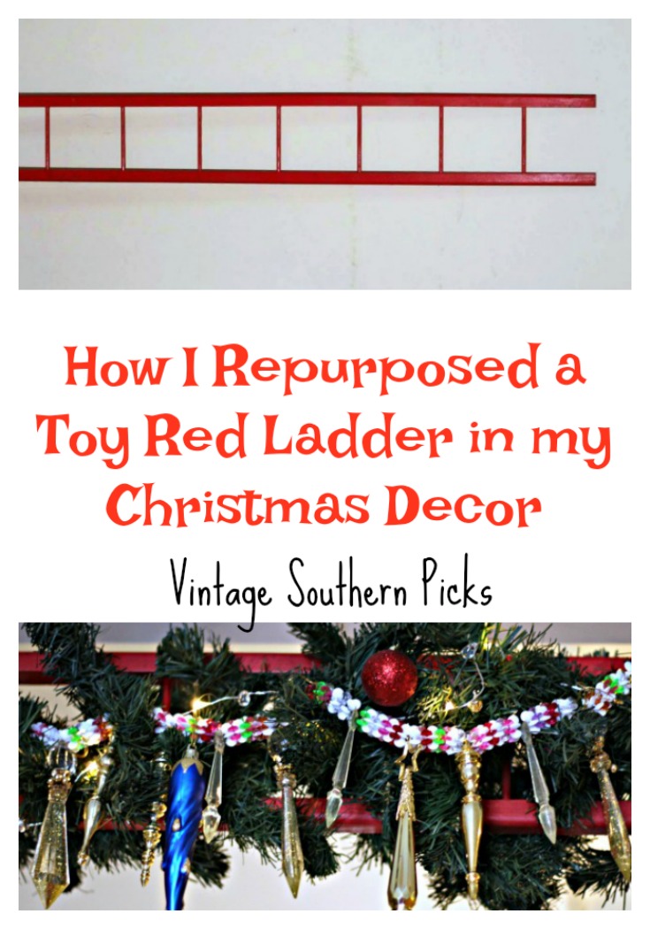 pinterest-image-for-red-ladder-diy-repurpose-christmas-project