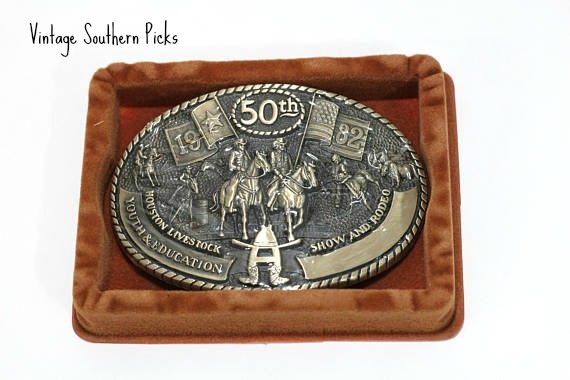 commemorative-50th-anniversary-houston-livestock-show-belt-buckle