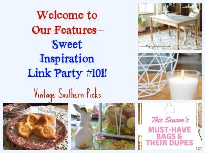 Featured image for Sweet Inspiration Link Party 101