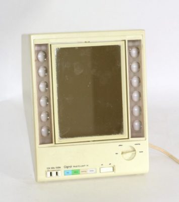 vintage makeup mirror