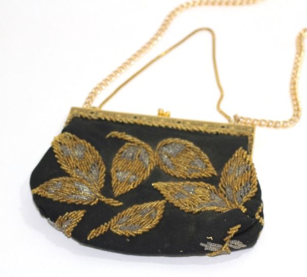 vintage beaded bag